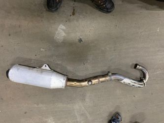 Exhaust for dirtbike