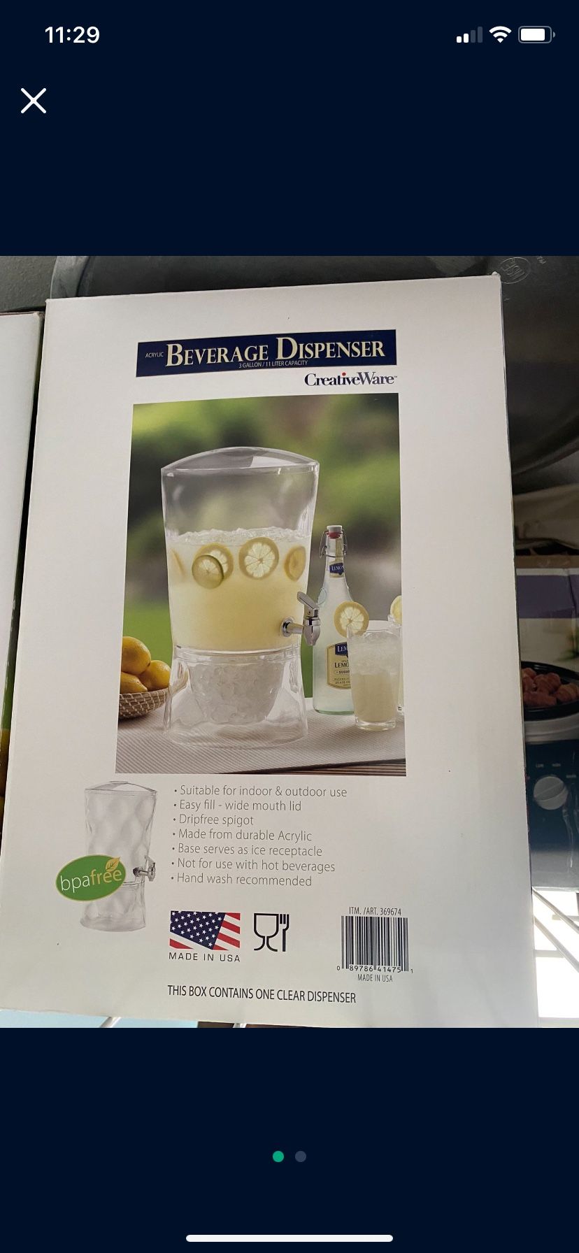 Beverage Dispenser