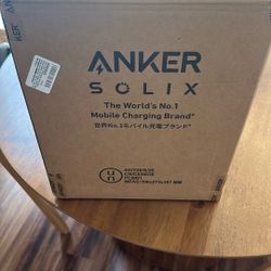 Anker Solar Generator SOLIX C300 with 60W Solar Panel