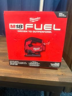 Milwaukee M18 FUEL D-Handle Jig Saw, model 2737-20, tool-only