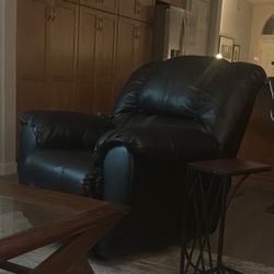 Leather Recliner. 