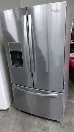 Whirlpool 3-Door French Door Fridge - Stainless Steel