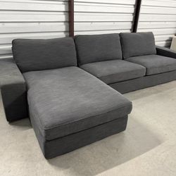 Dark Gray Ikea Kivik Sectional