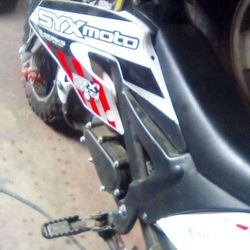 Syx 50 49cc Dirt Bike Fully Automatic Pull Start With Extra Motor