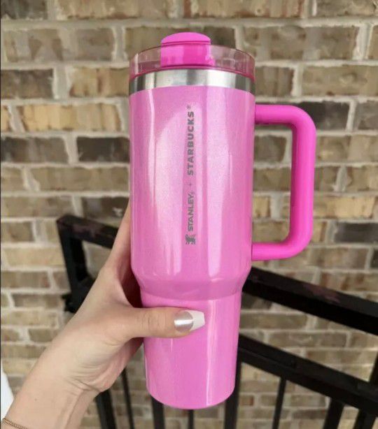 STARBUCKS X STANLEY  PINK 40oz Brand New With Tags