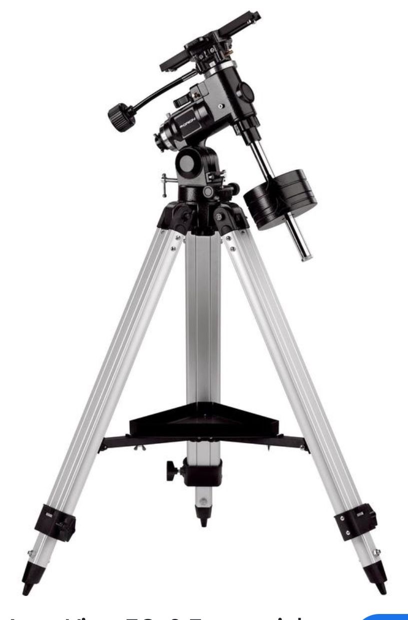 Orion Astroview Tripod, Telescope Mount, and Motor Drive