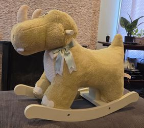 Plush dinosaur Rocking Toy for Toddlers