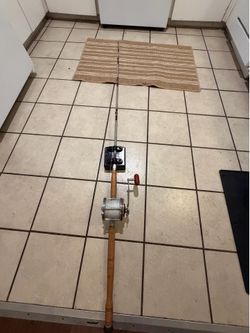 Penn senator 114 H reel and Penguin rod fishing pole