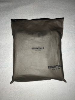 Essentials Dark Oat Hoodie – Size Small