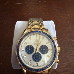 Montres prestige x invicta men’s watch. 44.5mm (gold)