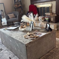 Heavy Modern Stone Living Room Table