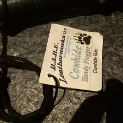 Handcrafted Leather Flogger Whip – B.A.R.E. Leathe