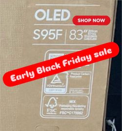 Samsung 83-Inch Class OLED S95F 4K Glare Free Smart TV, HDR Pro, Motion Xcelerator, Dolby Atmos, Alexa  built in