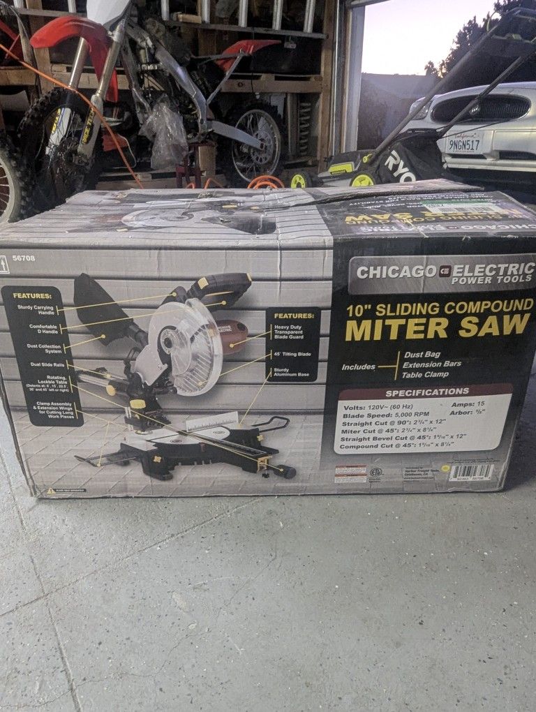 10in Compound Miter Saw