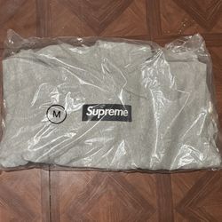 Supreme BOX LOGO HOODIE HEATHER GREY