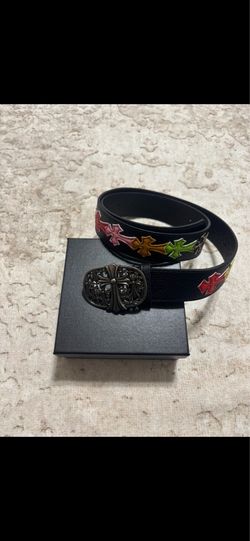 chrome hearts belt