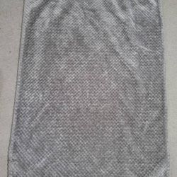 Gray Soft Baby Blanket

