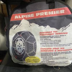 1553 Alpine Premium Tire Chains