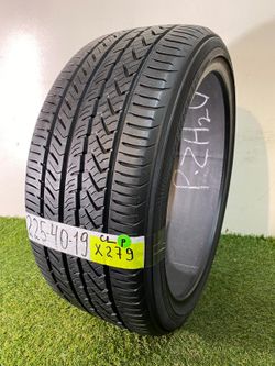 X279 225 40 19 93Y Yokohama Advan Sport A/S One used single tire 80% life