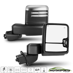 2019-2023 Chevy Silverado 1500  Tow Mirrors 