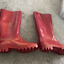 Red Boots-size Nine
