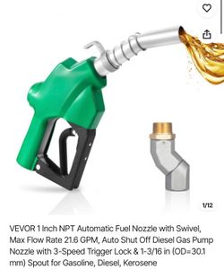 1 Inch NPT Automatic Fuel Nozzle with Swivel