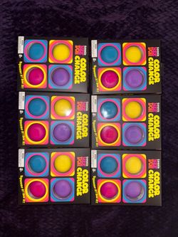 Teenie Nee Doh Color Change Squeeze Pack of 4