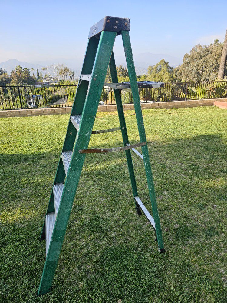 Husky Fiberglass Painters Ladder