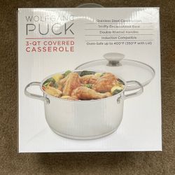 Wolfgang Puck 3qt Stainless Steel Casserole Pot