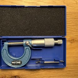 Anytime Outside Micrometer With Vernier Scale