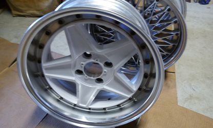 WORK Racing wheels Five Star 7J-15" PCD 4X110mm Offset +17.5mm - $160