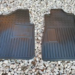 2008 Chevy Silverado Front Rubber Floor Mats – OEM Style