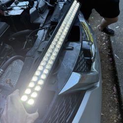 60 LED 120W Headlight, White Auxiliary Fog Light, Off-Road (Approx. 31 Inch) - Universal for Cars and Trucks (Works Well)