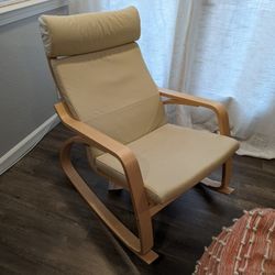 Ikea Rocking Chair (Real Leather)