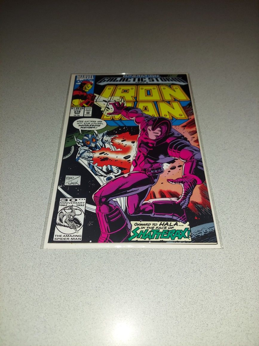 1992 IRON MAN #278 COMIC BAGGED AND BOARDED