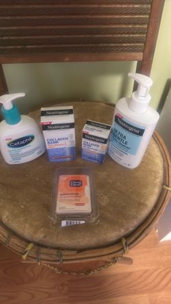 Cetaphil, Neutrogena, Clean and Clear