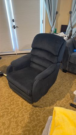 Navy Blue Recliner