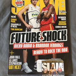 SLAM Magazine #128 June 2009 Brandon Jennings & Ricky Rubio