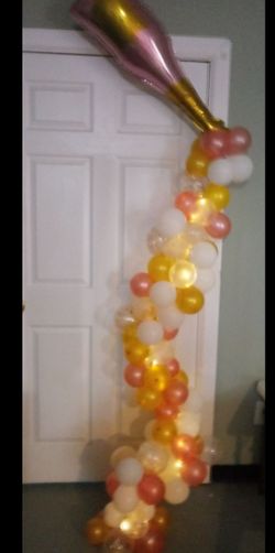 Celebrate. Balloon garland