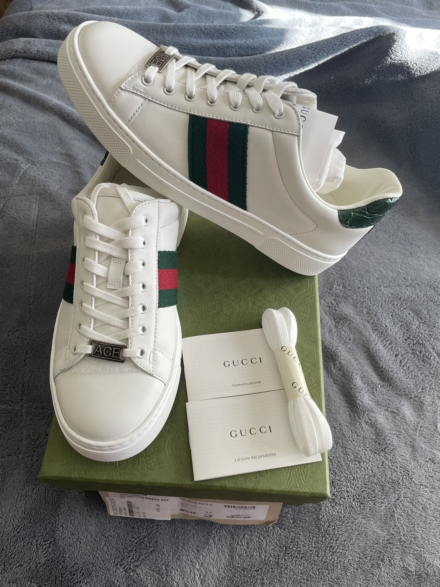 Women's Ace Gucci Low Top Sneakers