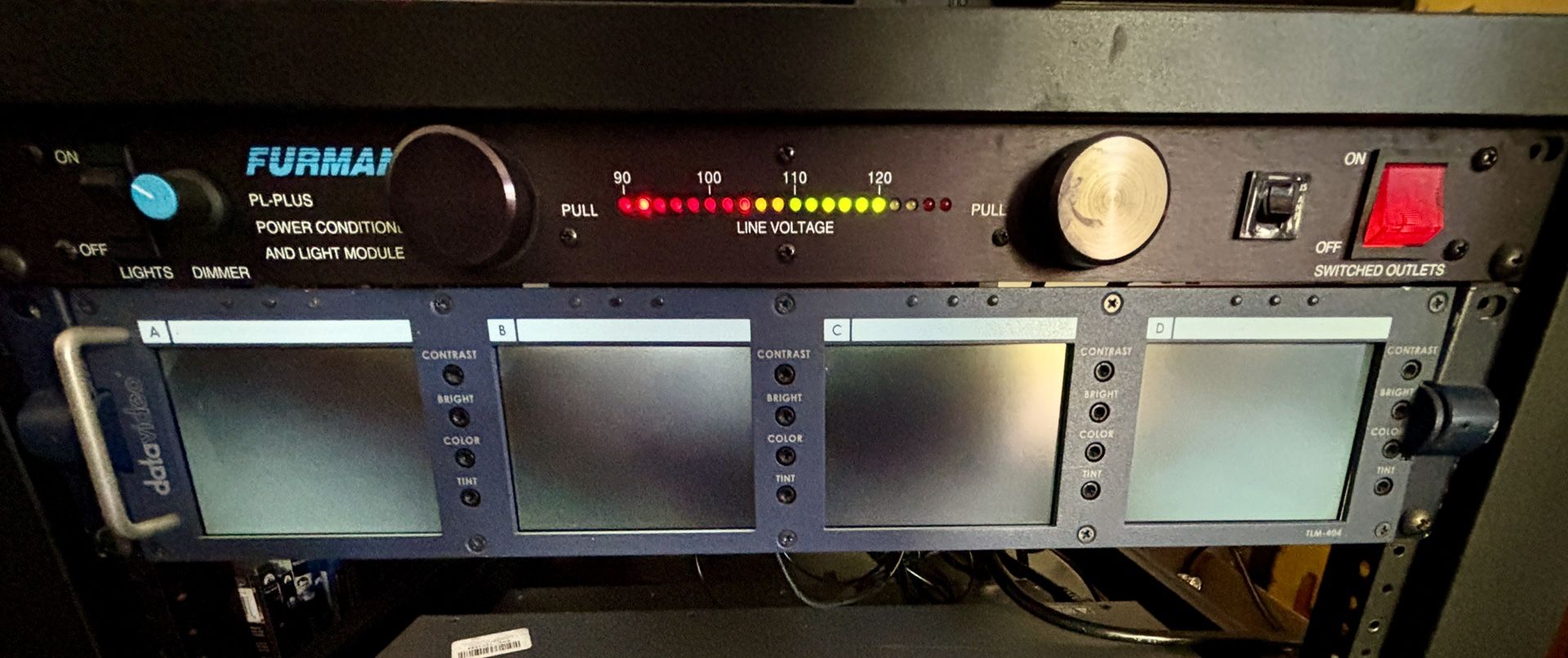 Datavideo TLM-404 Analog LCD 4” Screen Monitors