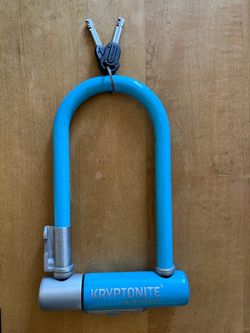 Kryptonite Mini U lock and 2 keys