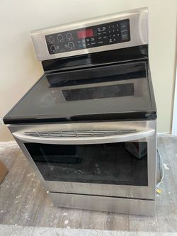 30” electric stove