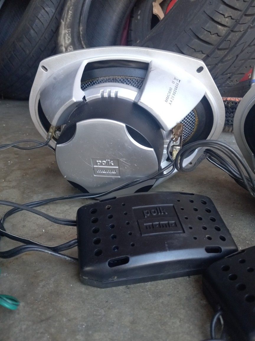 POLK MOMO MMC570 2-WAY CAR SPEAKERS *CLASSIC*