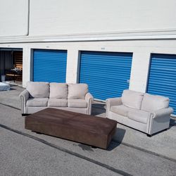 Sofa Couch Bed Ottoman Loveseat - Delivery Available 