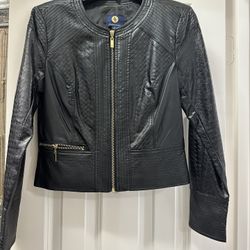 Adrienne Vittadini Leather Jacket
