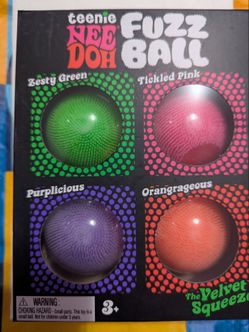 Teenie needoh fuzz ball