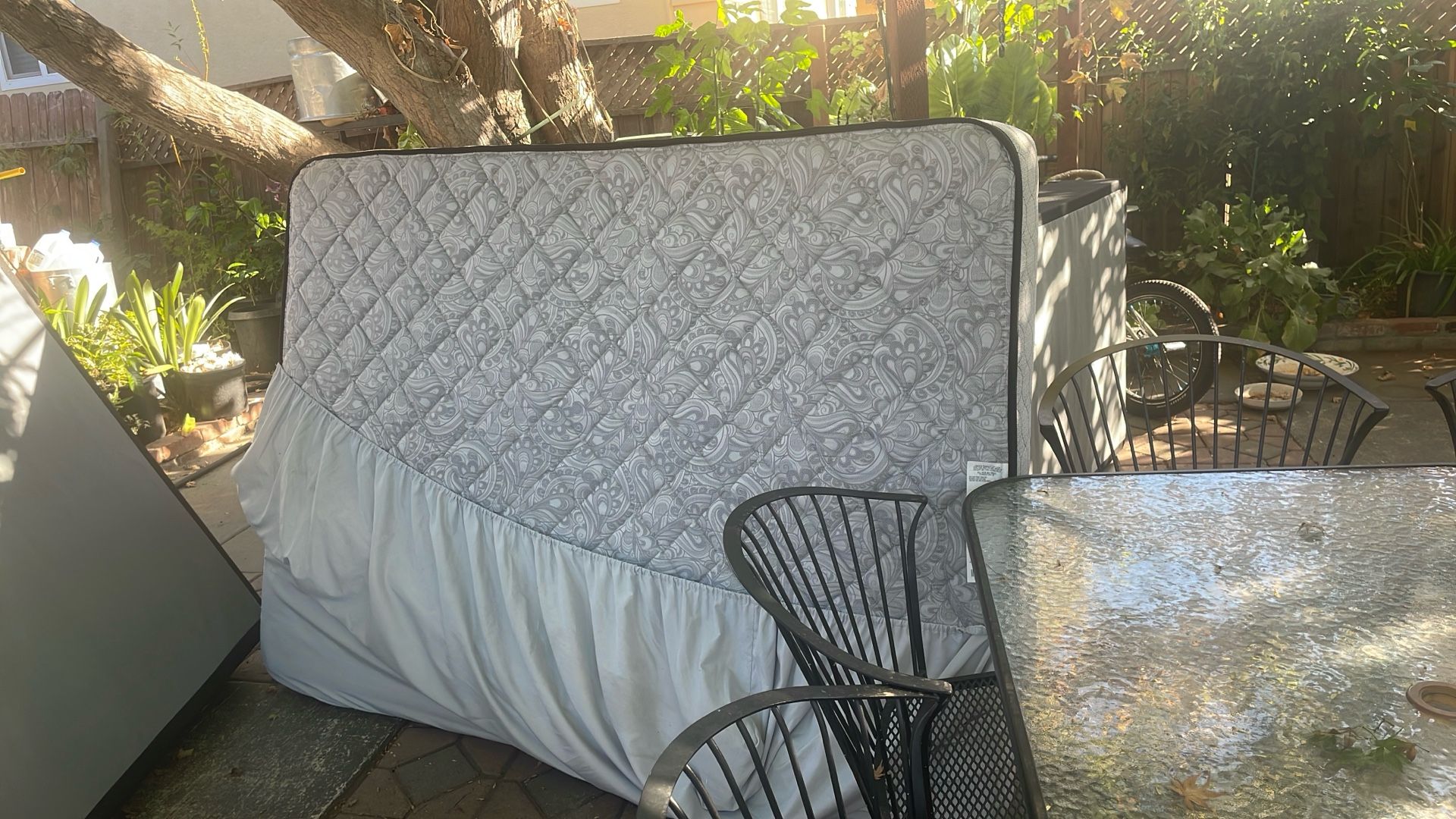 Mattress and box spring