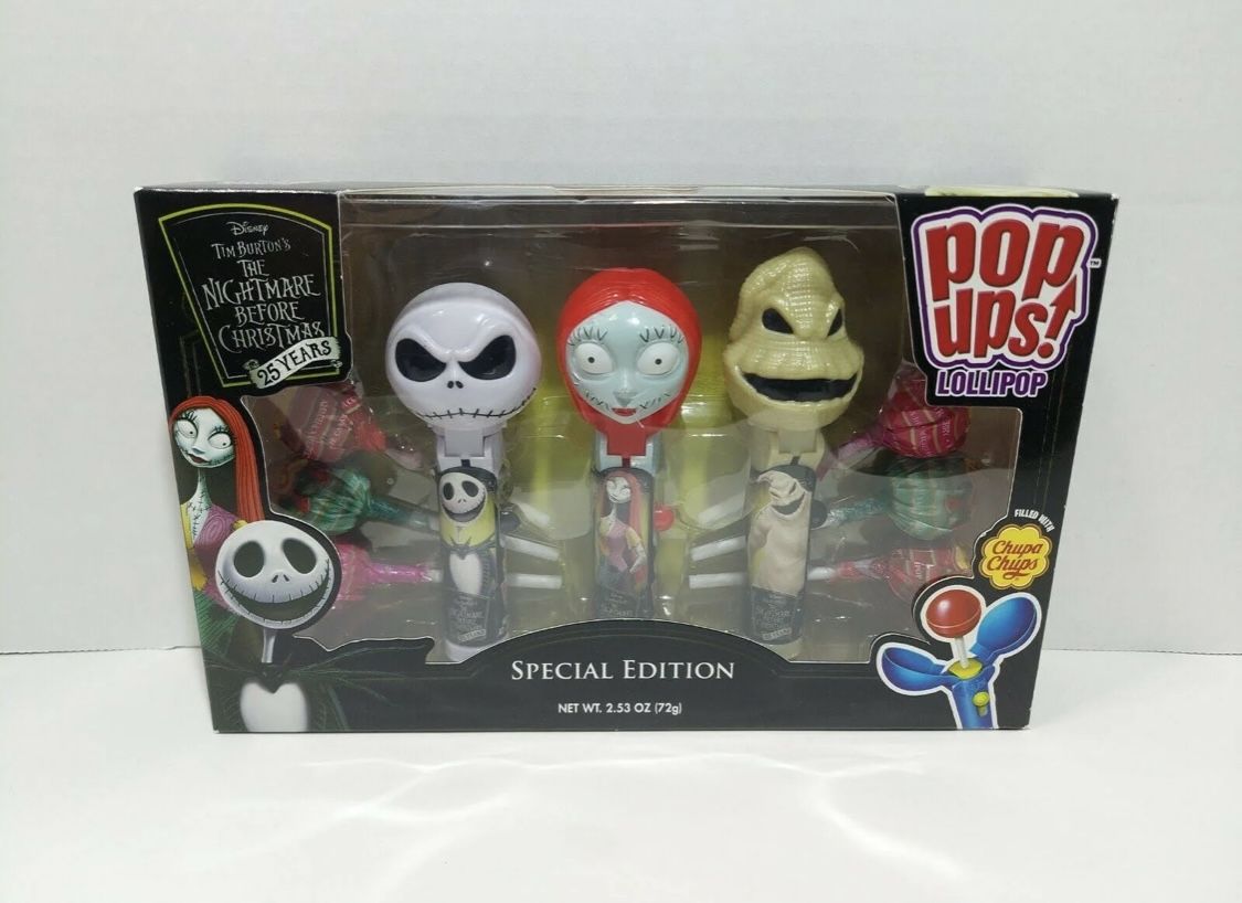Nightmare Before Christmas Pop Ups Lollipops