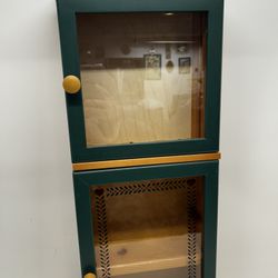 Wooden Cabinet 28 Inches Tall 11 Inches Wide